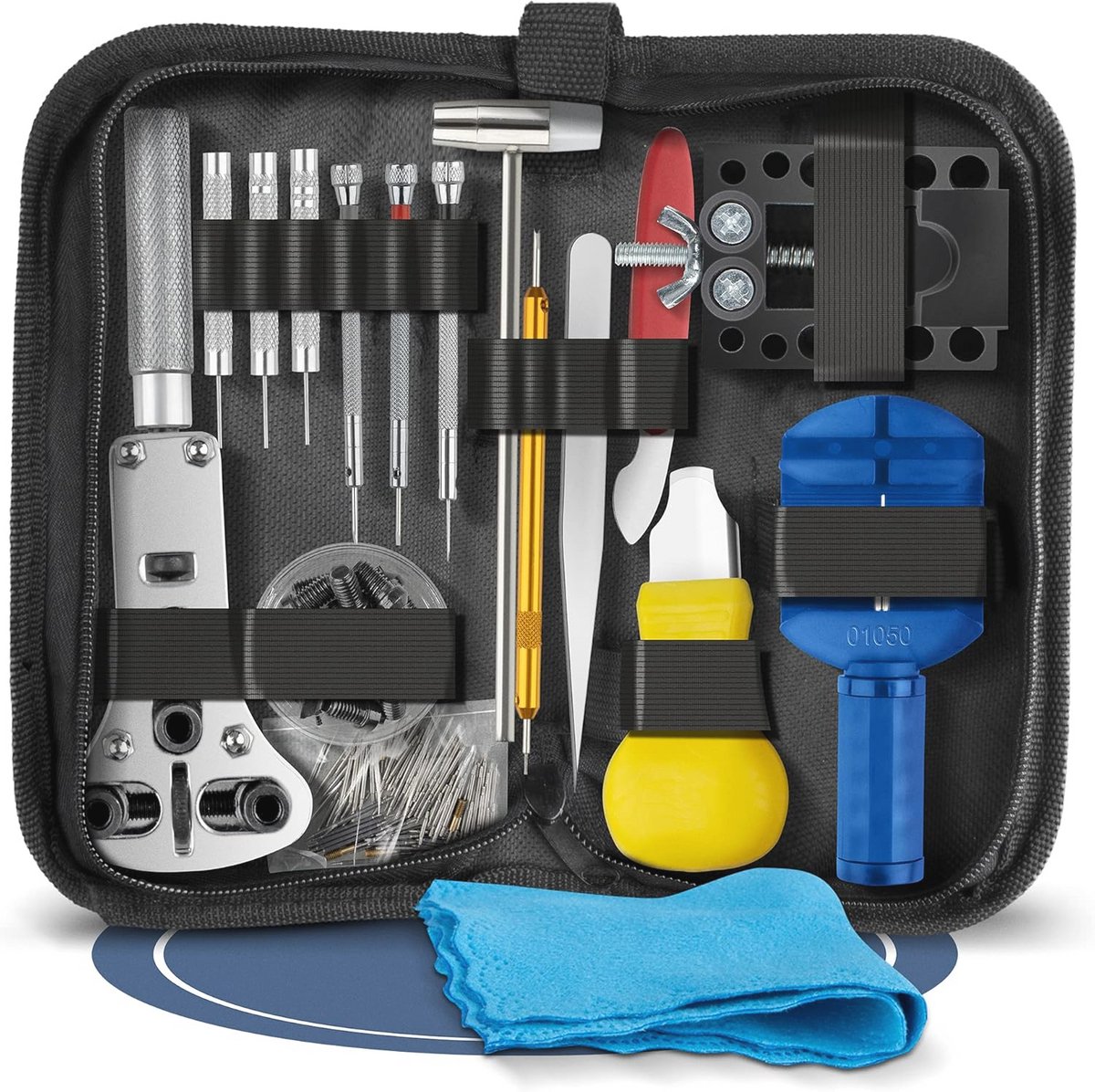 148-delige Horlogemakers Gereedschapset - Premium Gereedschap voor Batterij- en Zegelvervanging