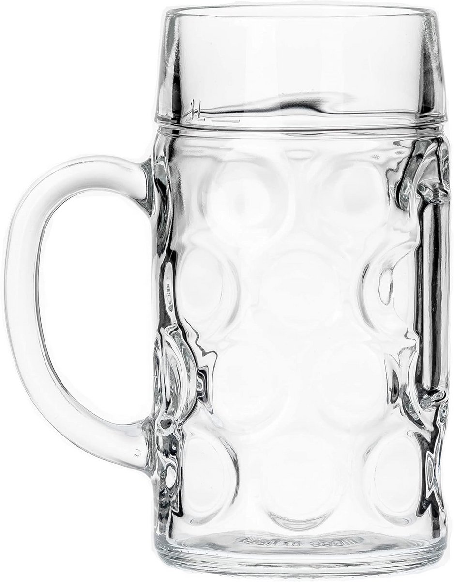 Don 2Pinte Bierglas met Handvat - 1 Liter