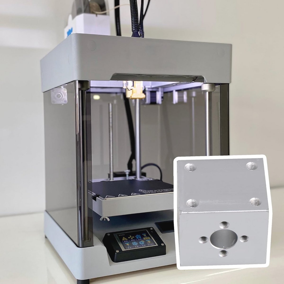Zilver Ballscrew Moer Behuizing Beugel Houder T8 voor 3D Printer en CNC Machines