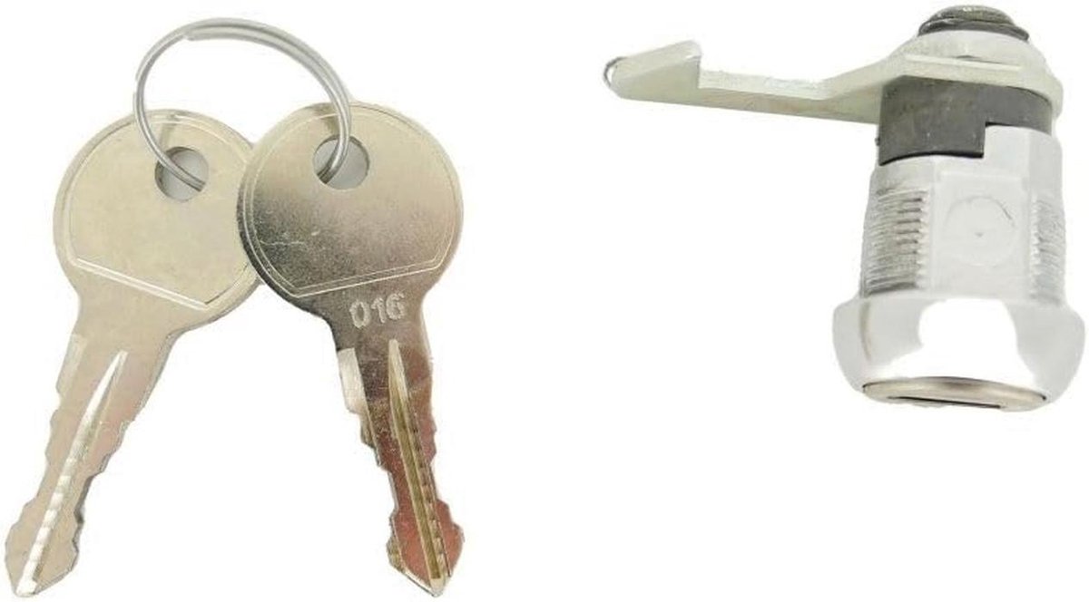 Slotcilinder voor Koppelingsdrager - Unisex - Volwassenen - Eén Maat - Zilverkleurig