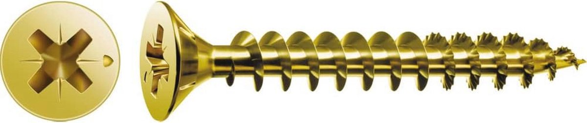 Verstelbare afstelschroeven 6,0x100 mm - 100 stuks | Galvanisch verzinkt