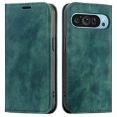 Étui imoshion - Compatible avec Google Pixel 9 Pro et Google Pixel 9 - Bookcase fin - Vert