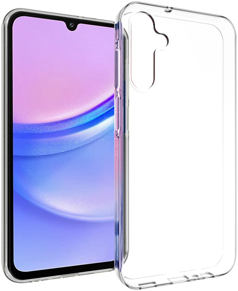Accezz Hoesje - Geschikt voor Samsung Galaxy A15 (4G) / A15 (5G) - Clear Backcover - Transparant