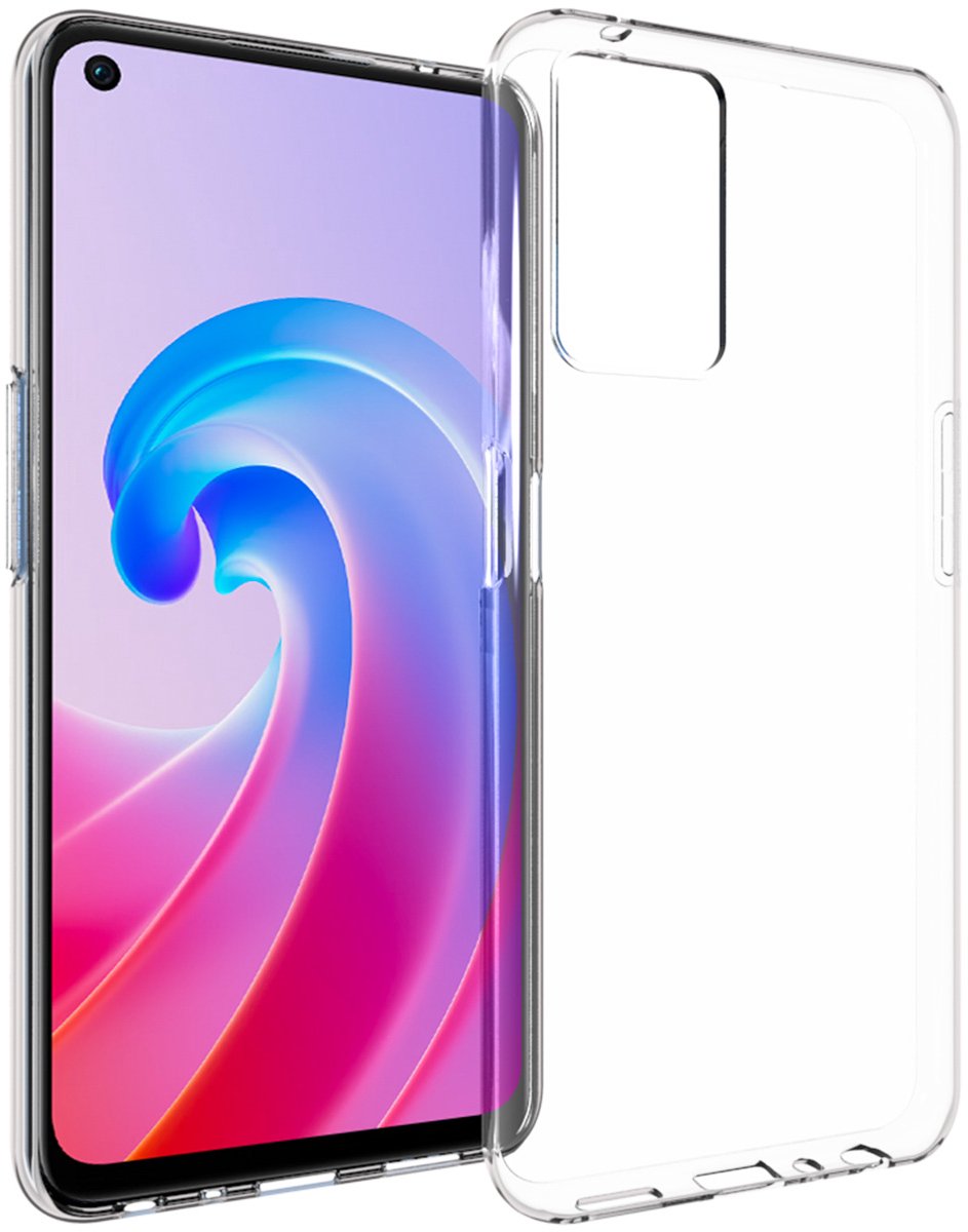 Accezz Hoesje - Geschikt voor Oppo A96 - Clear Backcover - Transparant