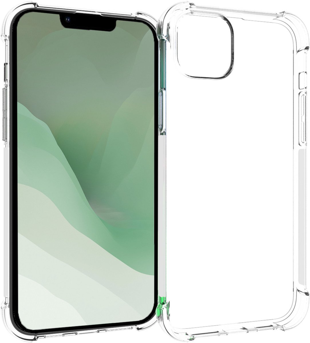 imoshion Hoesje - Geschikt voor Apple iPhone 14 Plus - Shockproof Case - Transparant