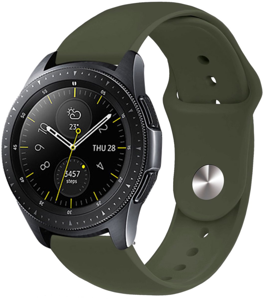imoshion Siliconen Sport bandje - Universeel 20 mm aansluiting - Olive Green