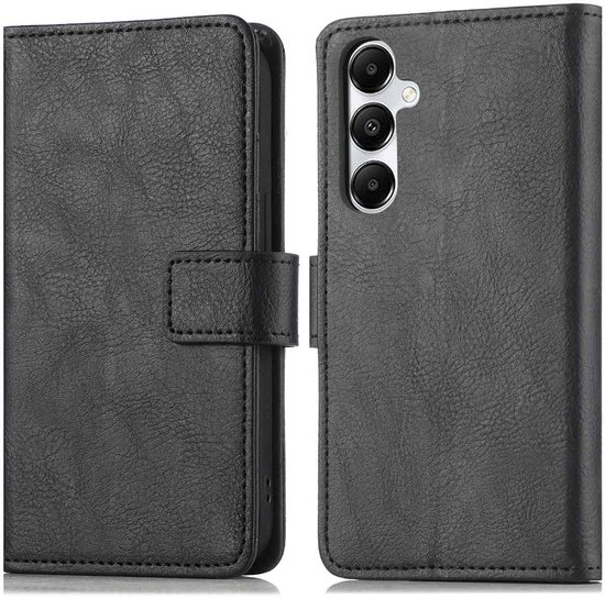 imoshion Hoesje - Geschikt voor Samsung Galaxy A16 (4G) / A16 (5G) - Luxe Bookcase - Zwart