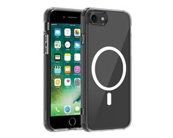 imoshion Hoesje - Geschikt voor Apple iPhone SE (2022) / SE (2020) / 8 / 7 - Protective Backcover geschikt voor MagSafe - Transparant