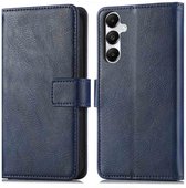 imoshion Hoesje - Geschikt voor Samsung Galaxy A17 (4G) / A17 (5G) / A18 (4G) - Luxe Bookcase - Donkerblauw