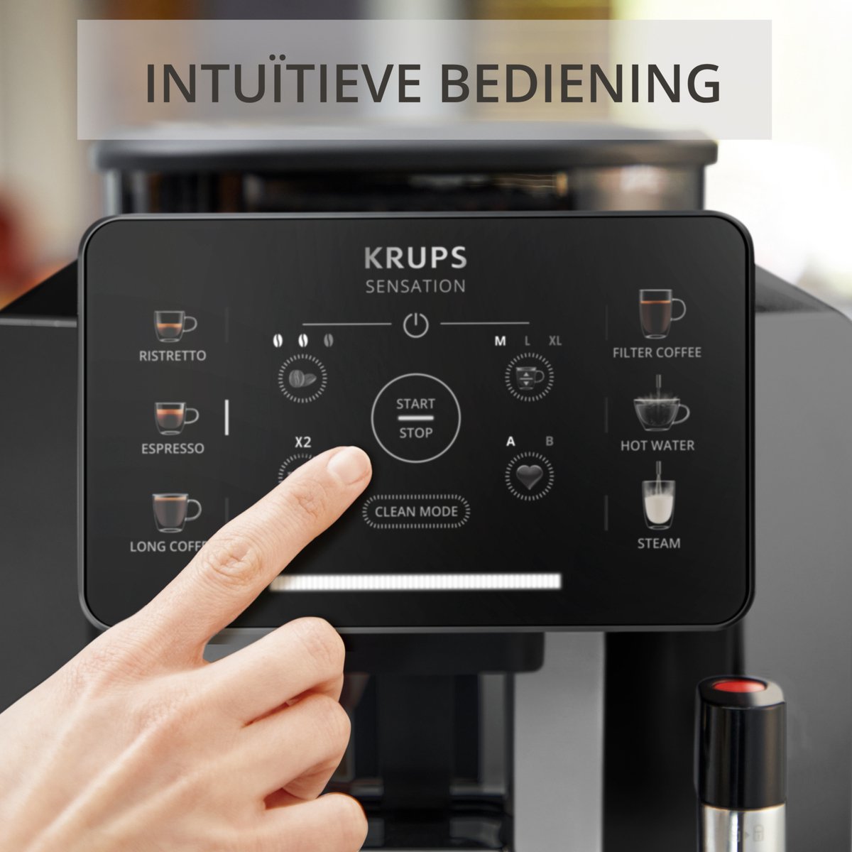 Krups Sensation C50 EA910B Volautomatische Koffiemachine met - afbeelding 3