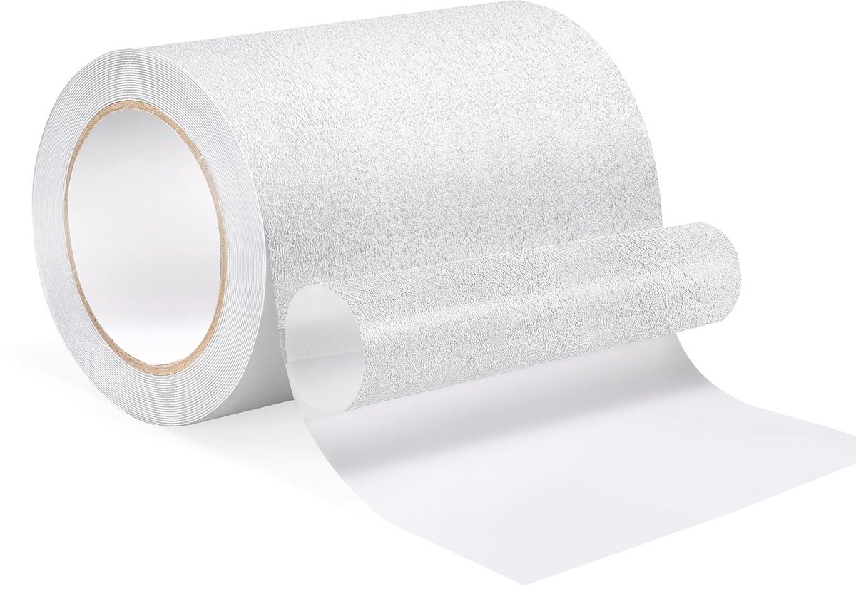 Anti-slip plakband 15 cm x 5 m voor trappen en badkuipen, waterdicht en zelfklevend, ideaal voor binnen en buiten