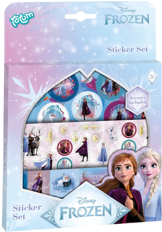 Disney Frozen 2 Sticker Set Display 6 Stuks