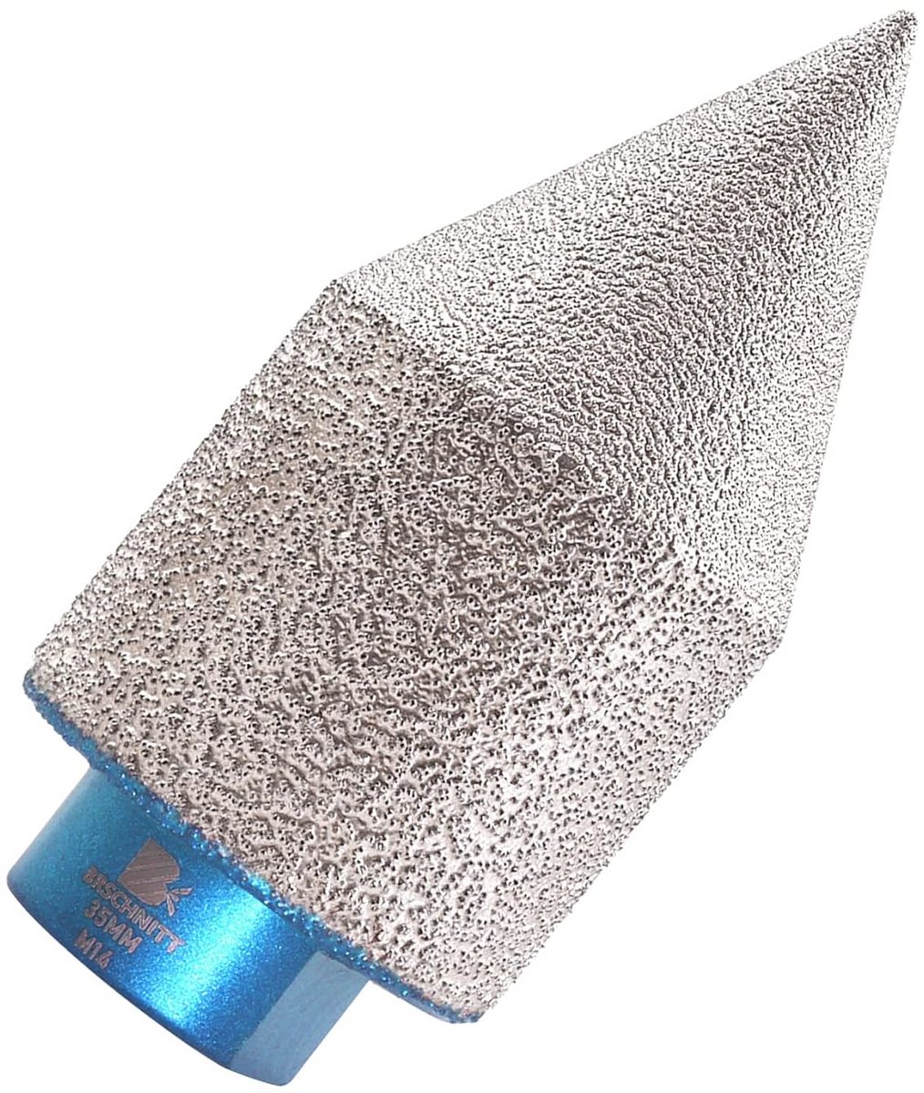 Diamant Vingerfrees 2-35 mm voor Keramiek, Marmer en Graniet - Voor Gaten Vergroten en Vormen