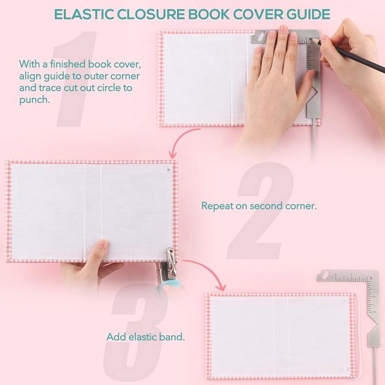 5-in-1 Boekomslag Gids voor Creatieve Boeken en Scrapbooking — afbeelding 5