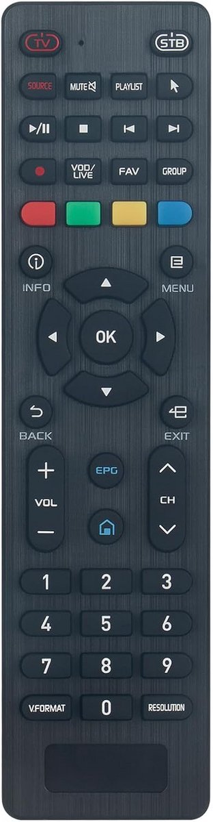 Universele Afstandsbediening voor TV Box - Vervanging voor Dreamlink T1 T2 Z Series