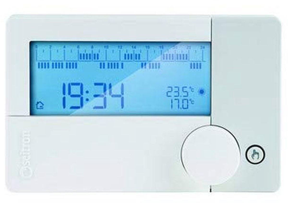 Digitale chronothermostaat voor verwarming en koeling