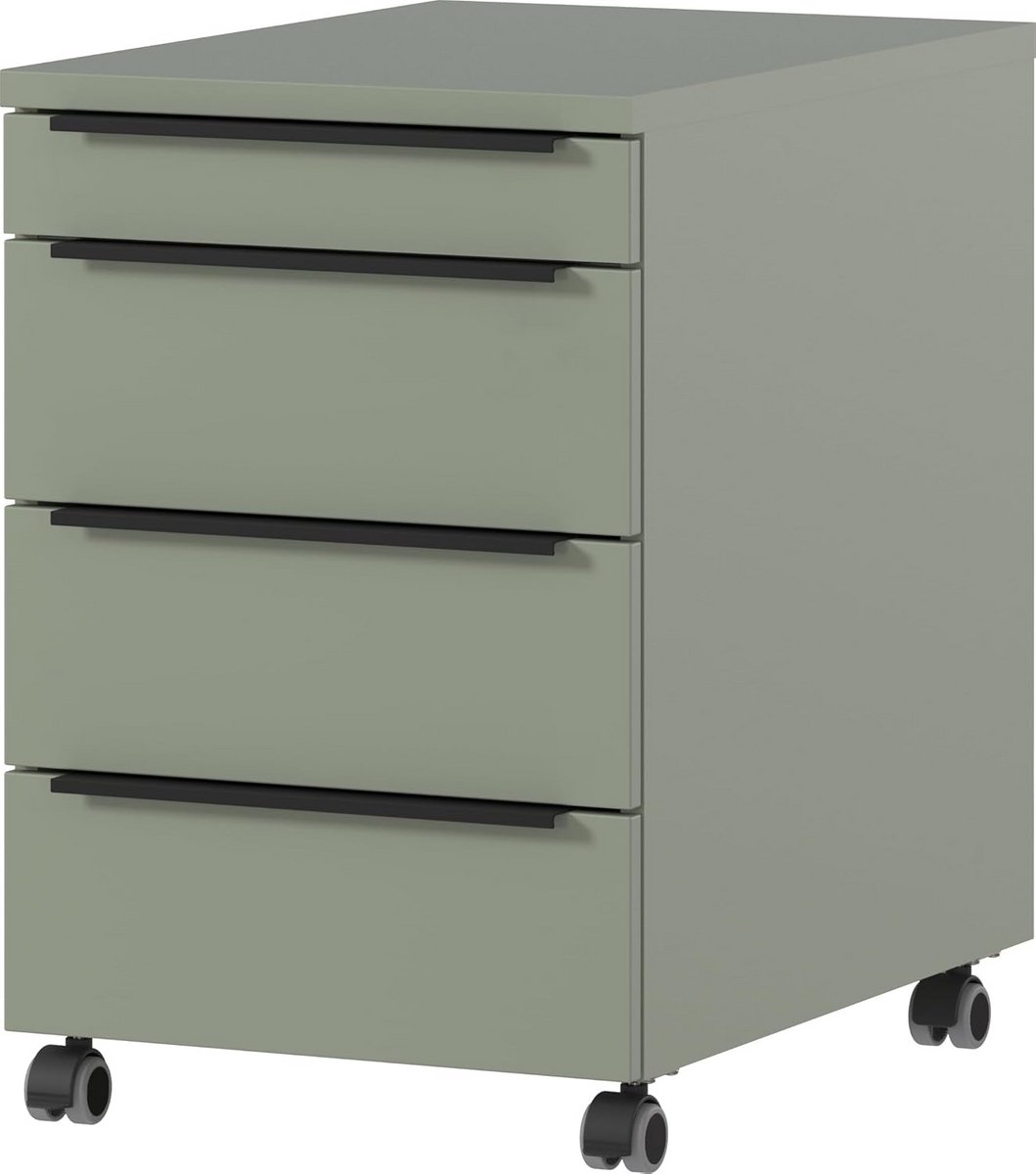 Mobiele Rolcontainer met Besteklade en Wielen voor Thuis of Kantoor