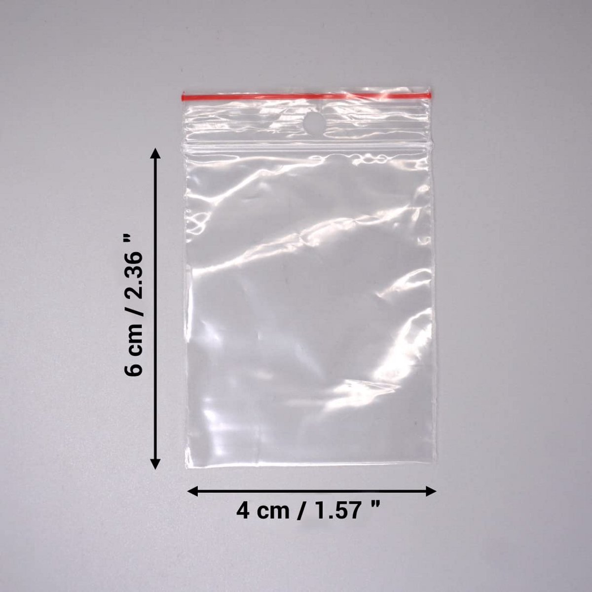 Hersluitbare Zip Tassen Poly Bag - 100 Stuks 22x28cm