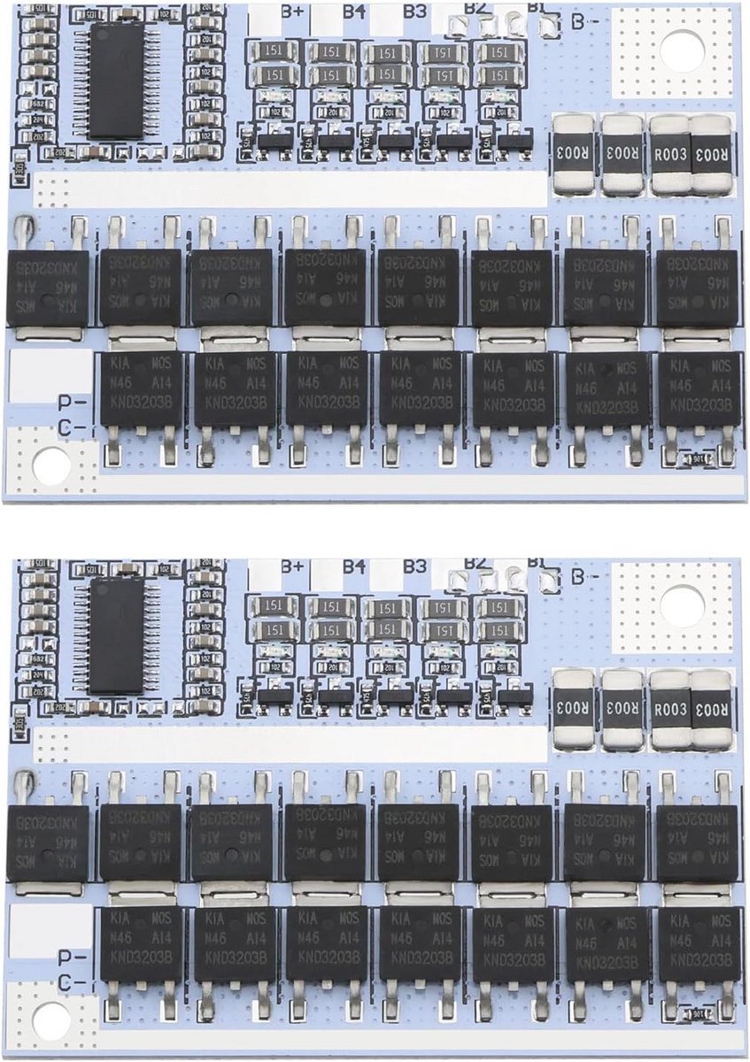 2 Stuks 5S BMS 100A 3.7V Li-ion Batterij Balans Module voor Opladen en Bescherming