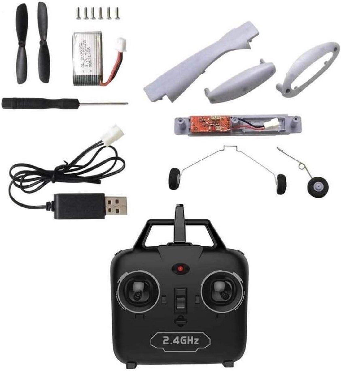 s-idee® Z51 vliegtuig RC op afstand bestuurde vlieger met 2,4 GHz