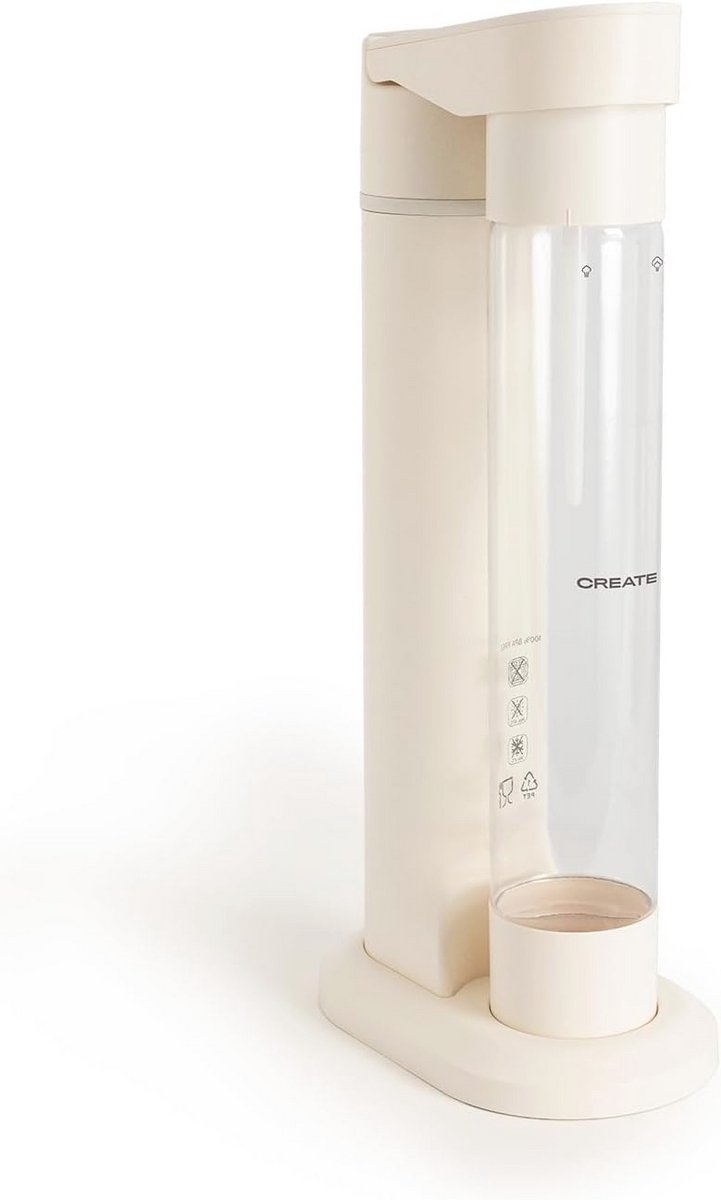 Soda Maker Studio Gaswatermachine - 1 L - Bruiswatermachine zonder CO2 - BPA-vrij - Draagbaar