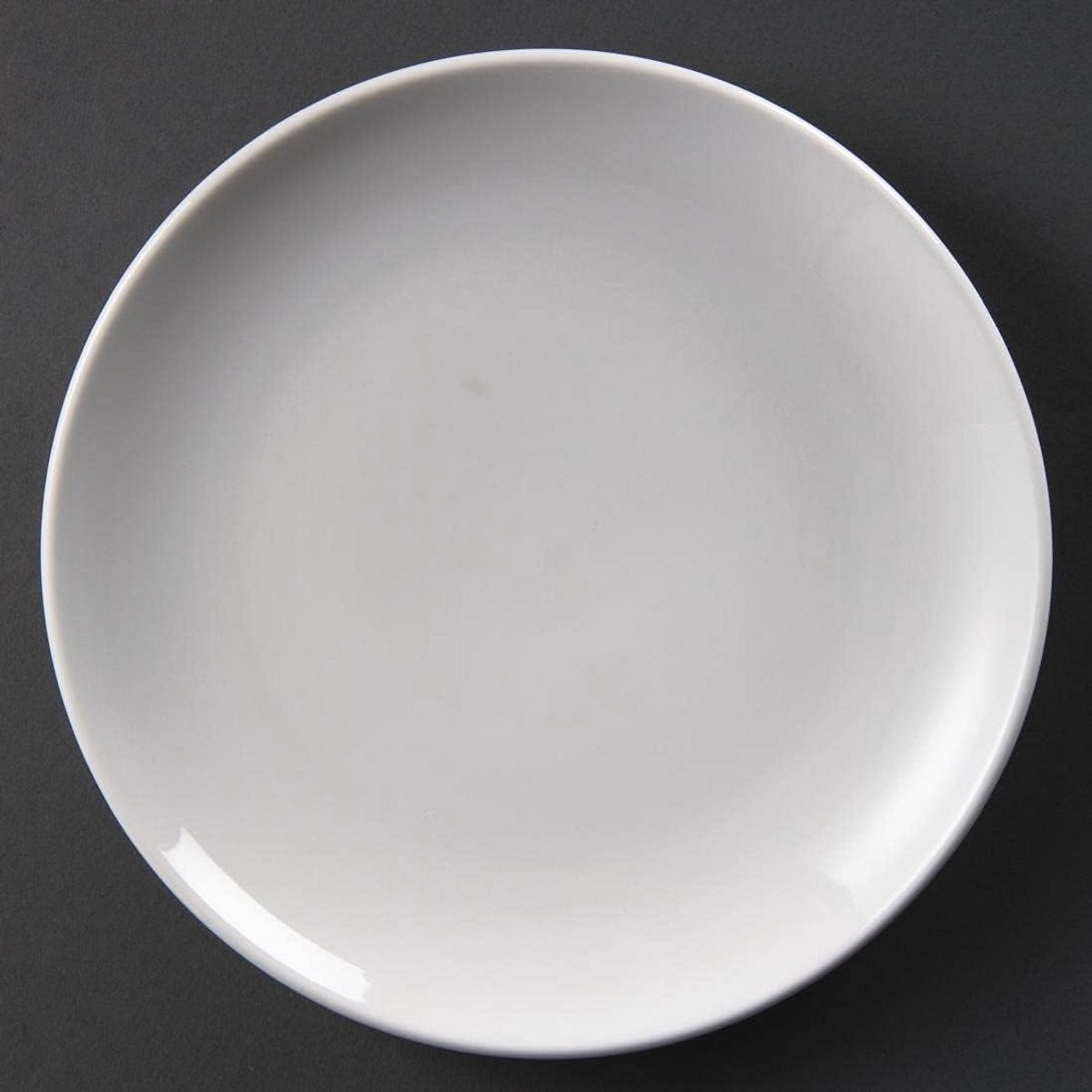 12x Grote Witte Porseleinen Serveerschalen 23cm Restaurant Kwaliteit