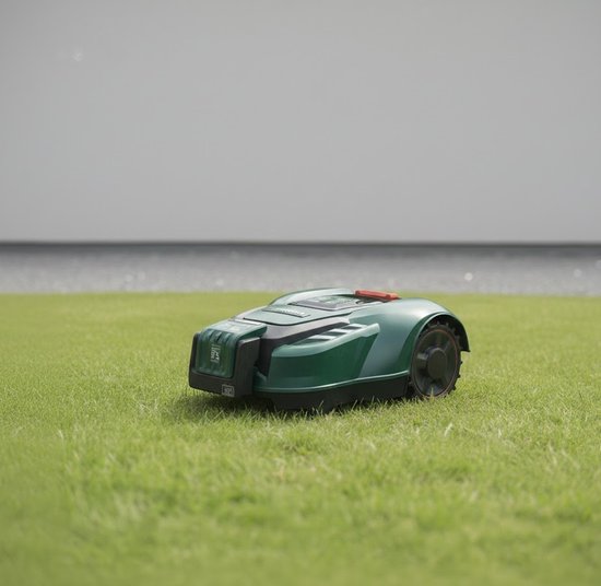 Parkside 20 V Robotmaaier PAMR 500 Bundel - Robotgrasmaaier voor tuinen tot 500 m² met borstelloze motor, automatische terugkeer naar oplaadstation, PIN-code diefstalbeveiliging, 3 maaistanden, regen- en hellingssensor + Meetlint en Sleutelhanger van Parkside — afbeelding 3