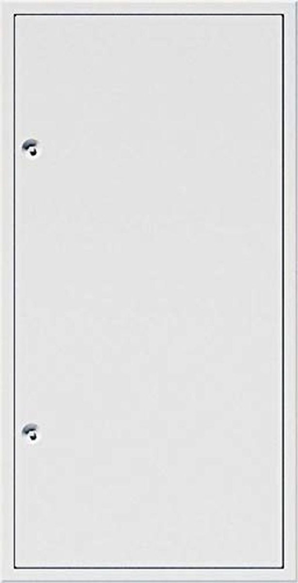 Inspectiedeur Z-profiel Muur Wit 600x1000mm Vierkant