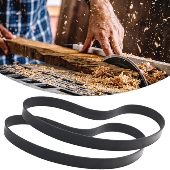 Lintzaag Elastiek voor 8 Inch Bandzaag - 2 Stuks Rubber Banden voor Houtbewerking — afbeelding 3
