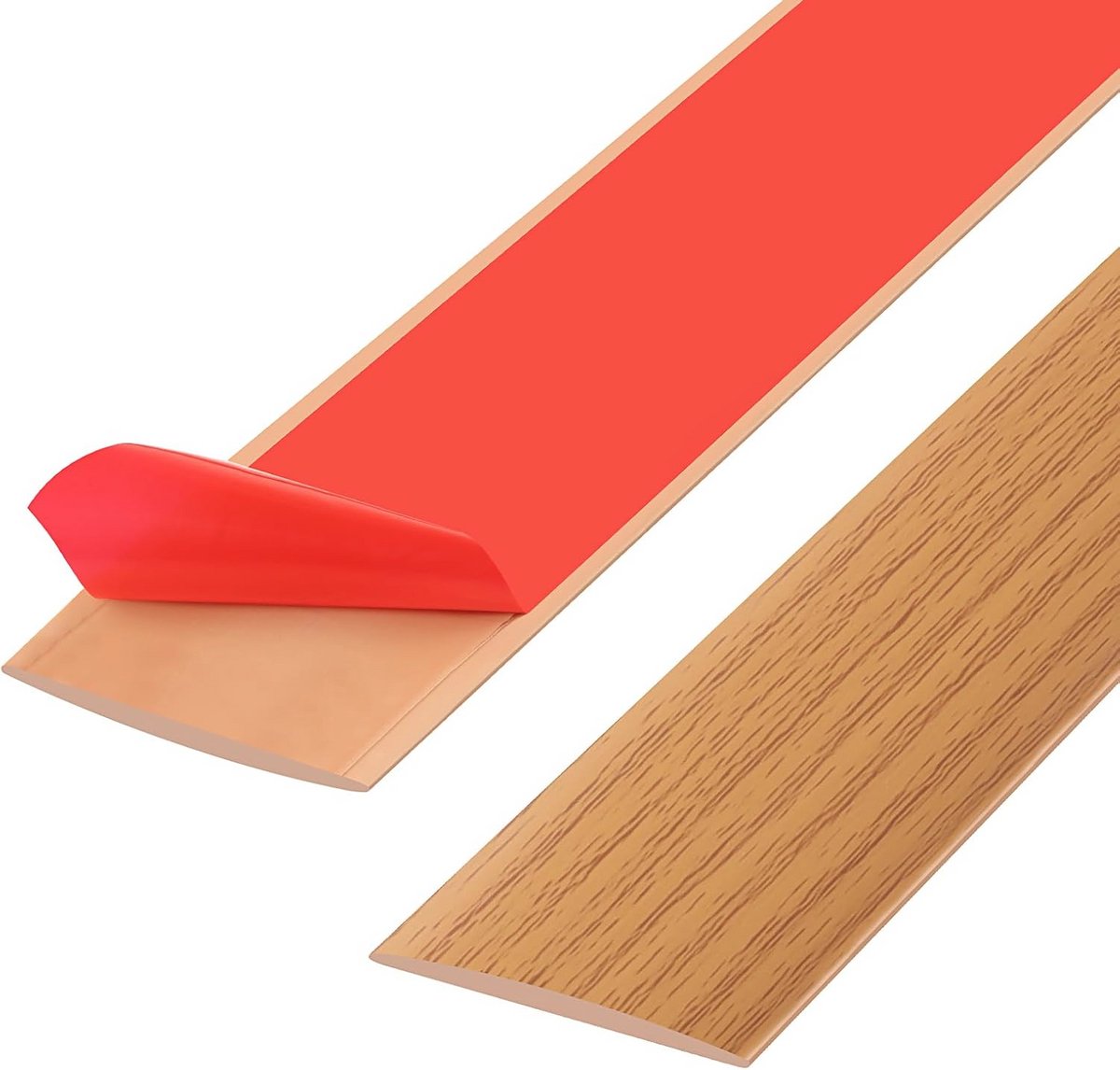 Drempelstrip 200 x 4 cm - Zelfklevende Vloerovergang voor Tapijt en Laminaat