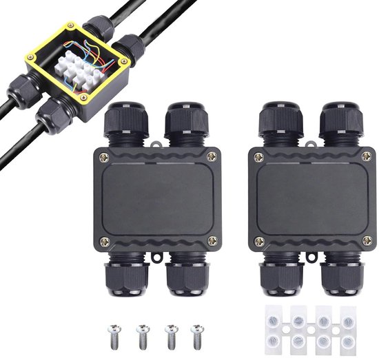 Waterdichte Lasdoos | IP44 | 10 Flexibele ingangen