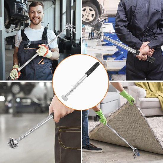 Telescopische Magneetstaaf met 16 kg Draagvermogen - Uittrekbare Magneetgrijper voor Auto en Werkplaats — afbeelding 2