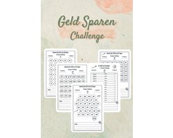 Geld Besparen Uitdagingen & Spaartracker Notitieboek voor Financiële Doelen