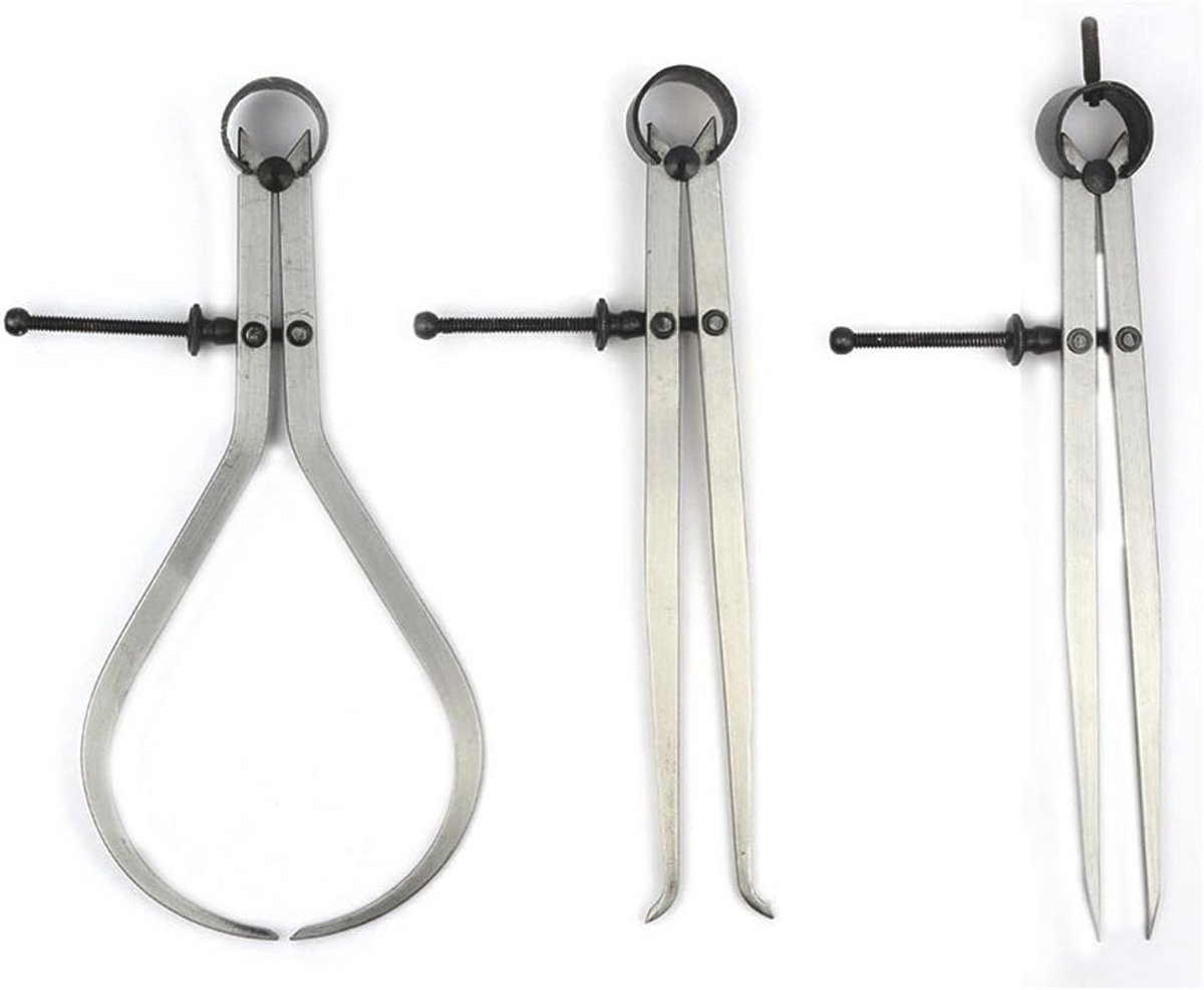 8-inch veerremklauw set - 3 stuks met verstelbaar schroefmechanisme