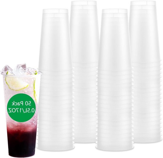 20x Drinkbekers Van Kunststof 300 Ml In Het Blauwï¿½- Limonade Bekers Campingservies Picknickservies