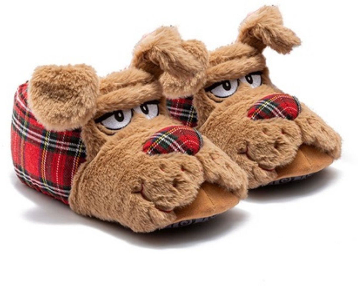 Berussa - Twigy Heren Pluche Pantoffels - Heren - Heren Pantoffels - Pantoffels - Duurzaam - Antislip - Sloffen - Warme Zachte Zool - Herenmode - Zizu - Zizu Patroon 41/46