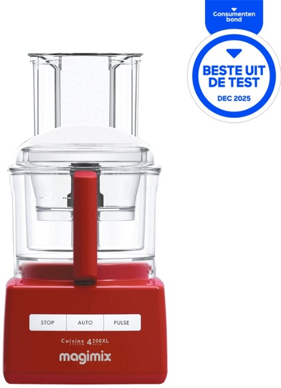 Magimix CS 4200 XL - Foodprocessor - Keukenmachine - Rood