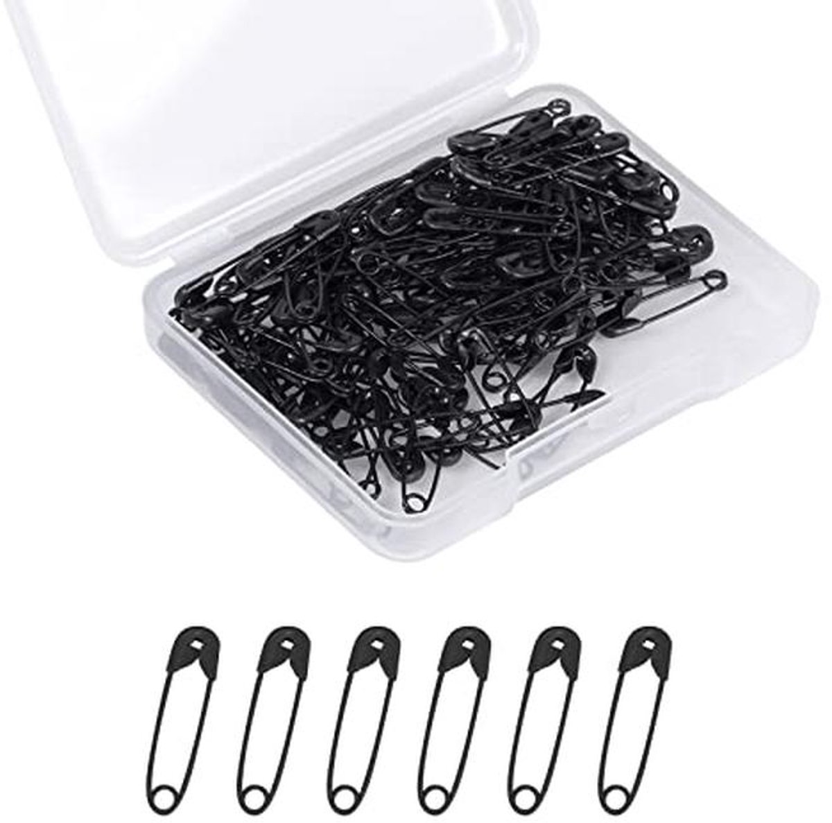 120 Stuks Mini Veiligheidsspelden 19 mm - Metalen Veiligheidsspelden voor Kunstambachten, Naaien en Sieraden Maken