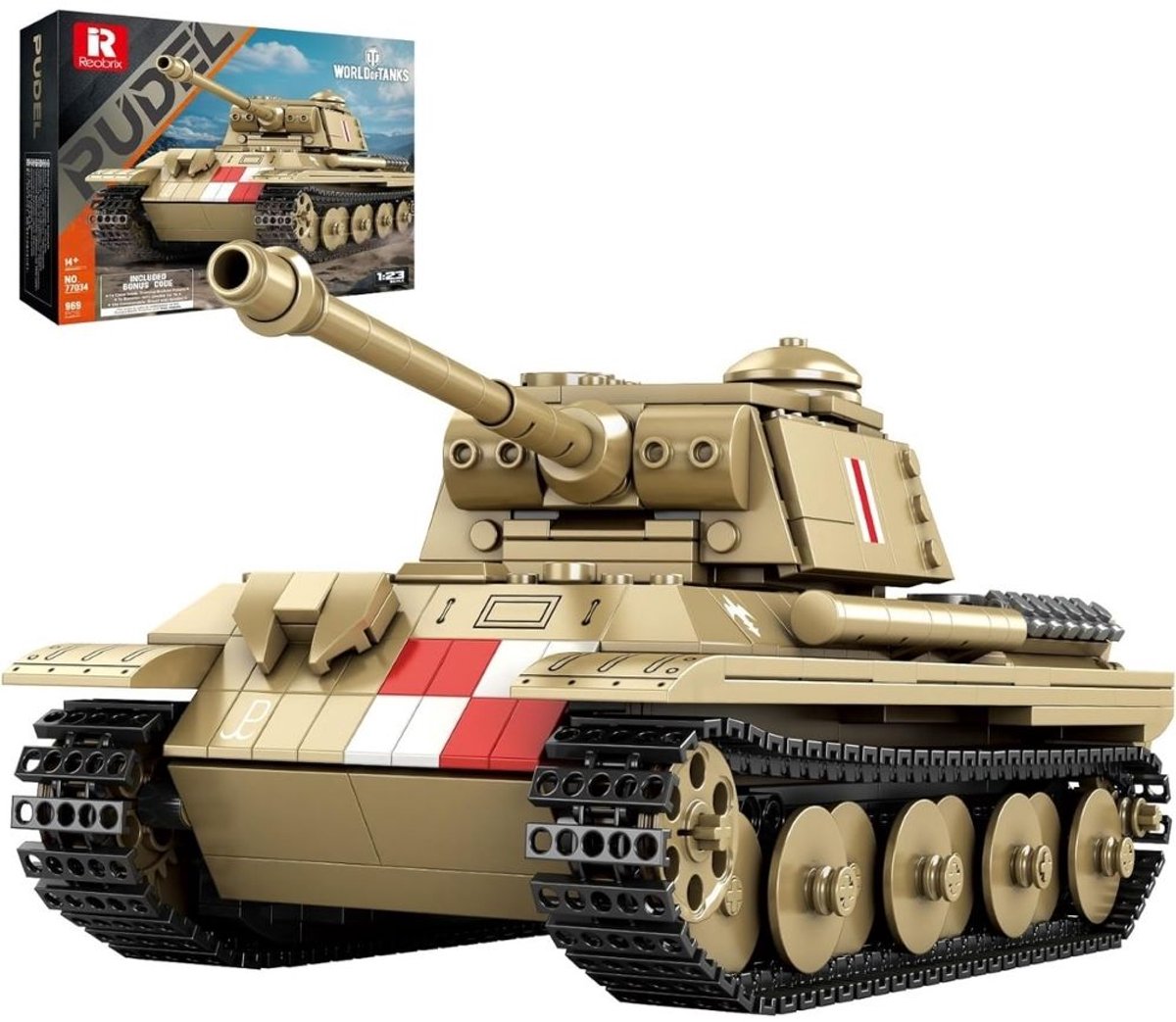 Lego Architecture Ensemble De Blocs De Construction De Char Lourd 77032 Tog Ii,Blocs De Plus Plus Jeu De Construction