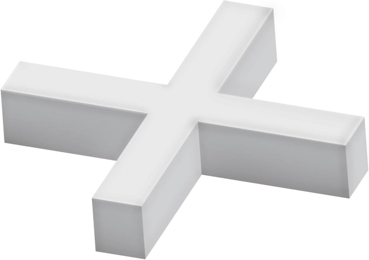 Massieve tegelafstandhouders 2 mm - Verpakking van 1000 stuks
