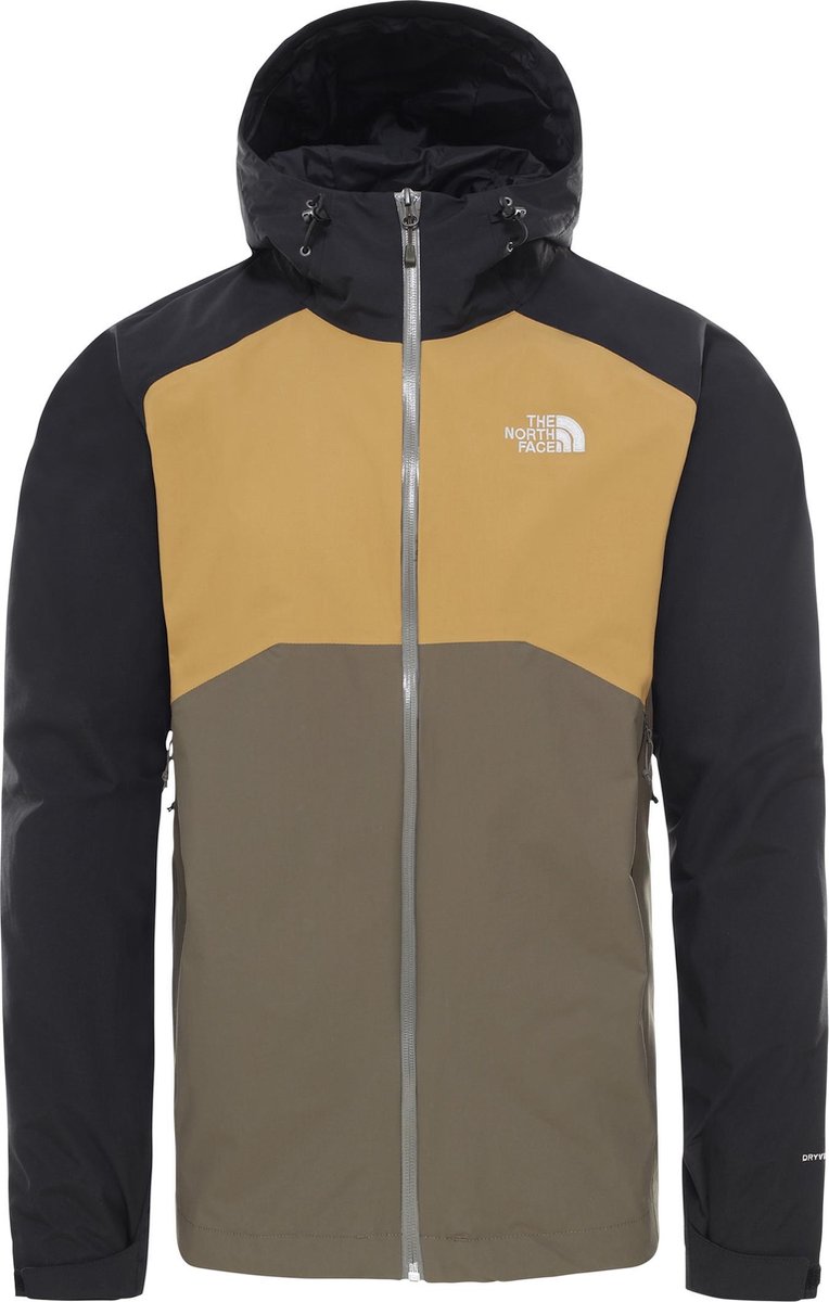 The North Face Stratos Heren Outdoor Jas - New Taupe Green/TNF  Black/British Khaki -... | bol.com
