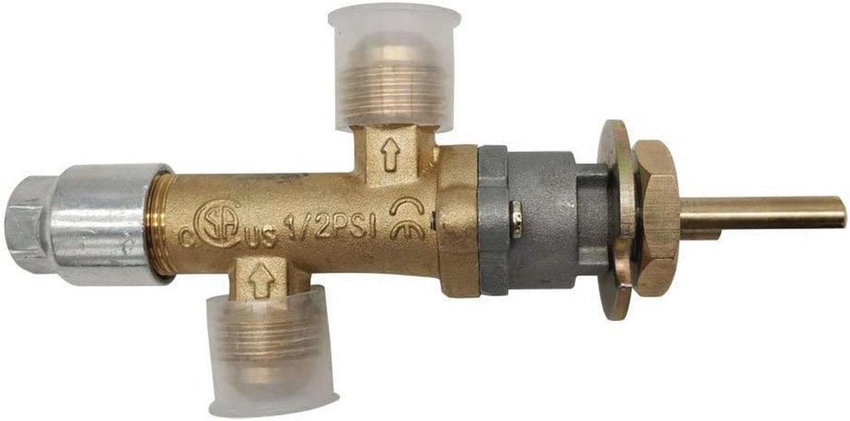 Veiligheidsventiel voor propaan haard | Vlamdefect bescherming 3/8"