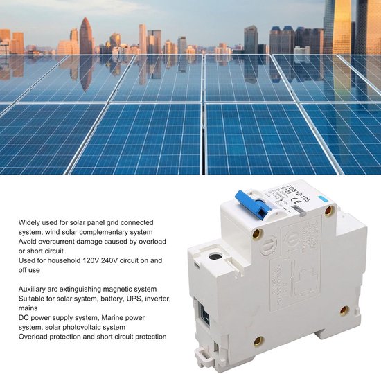 Automatische stroomonderbreker 100A – Faraday Energy