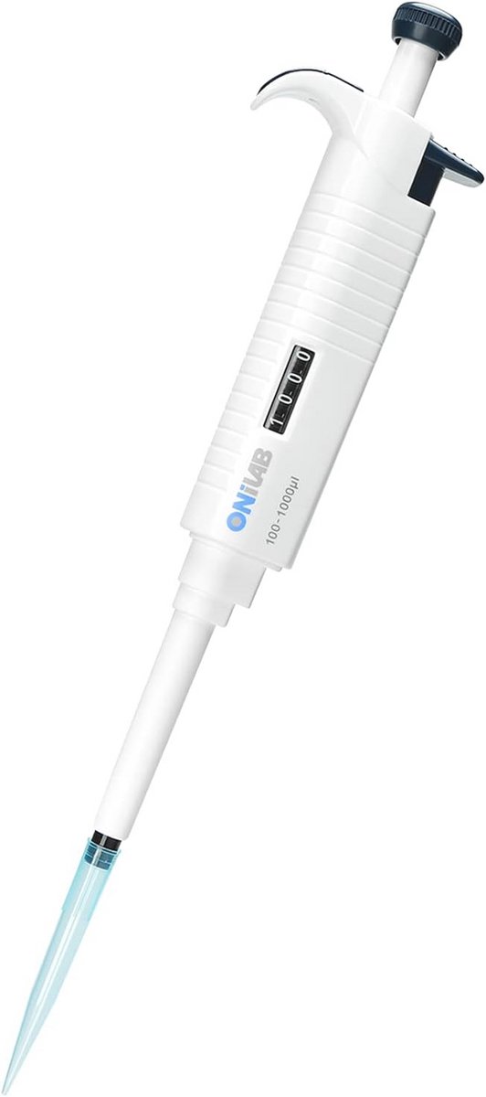 Instelbare eenkanaalpipet 2-20 ul - Nauwkeurige micropipet voor laboratoria