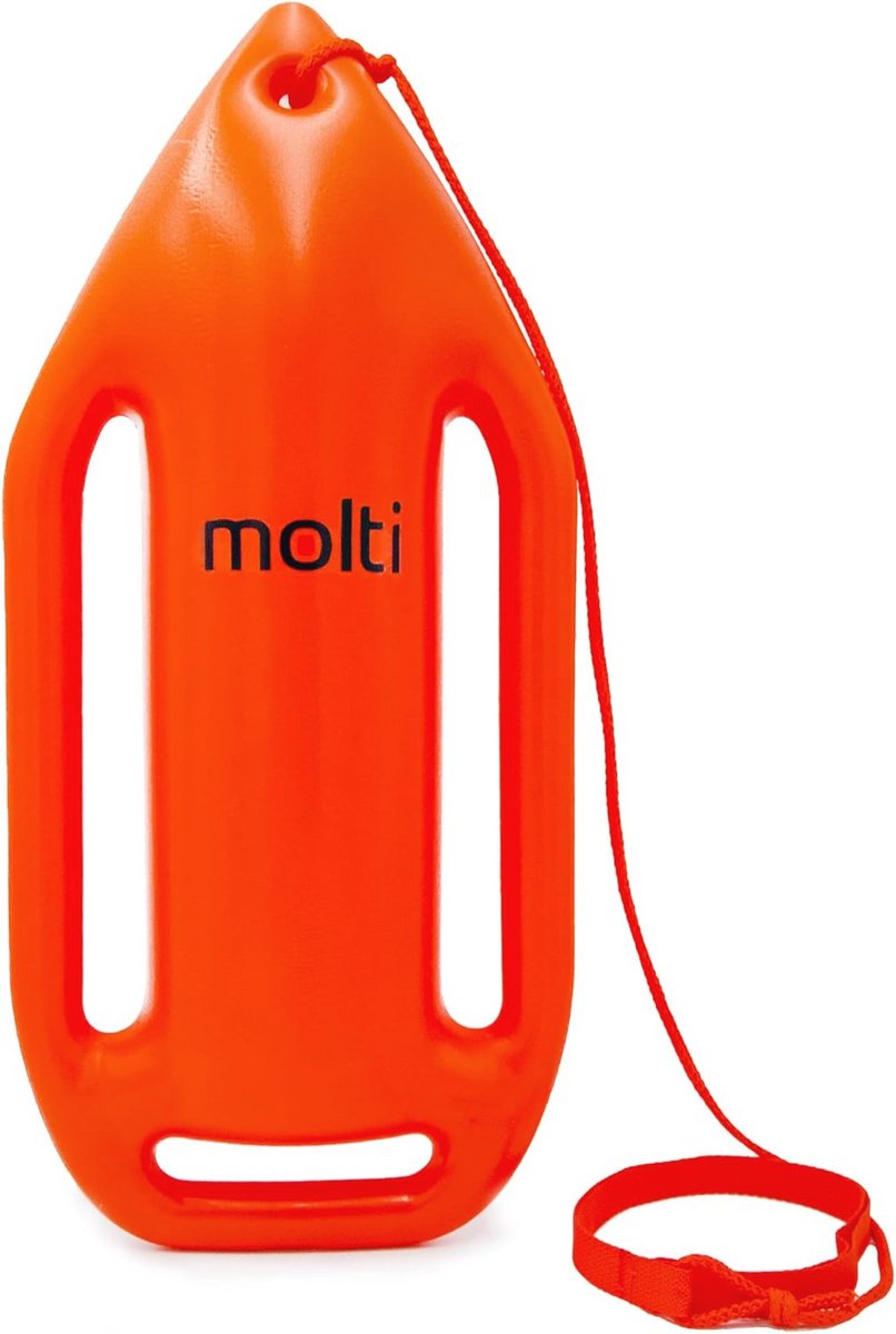 Zwemboei met Sleeptouw 51 x 23 cm voor Kinderen en Volwassenen - Veiligheidsboei voor Open Water, Zwemtraining, Strand en Zwembad