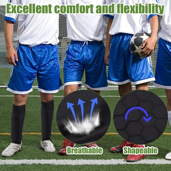 WEVOL Scheenbeschermers voor kindervoetbal, kleine scheenbeschermers, voetbal met afneembare enkelbescherming, mini Shinform voor heren/dames, gepersonaliseerde shin pads, voetbal voor tieners en