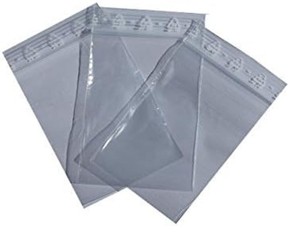 Doorzichtige Zakjes met Drukknoopsluiting LDPE 50x70 mm - 1000 Stuks