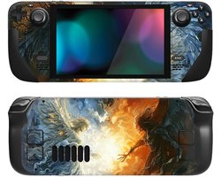 Volledige Beschermsticker Set voor Steam Deck LCD & OLED Handheld - Krasbestendig Vinyl Decal