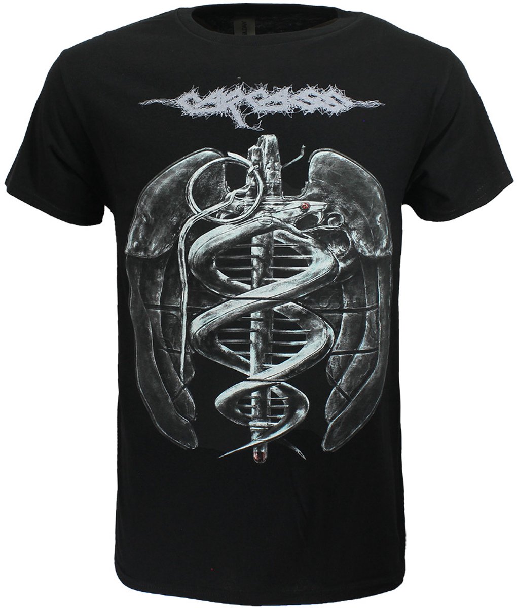 Carcass Snake Grenade T-Shirt - Officiële Merchandise - XL