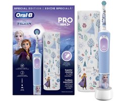 Oral-B Vitality Pro D103 Kids Frozen - Elektrische Kindertandenborstel - 7600 bewegingen - 2 poetsmodi - Reiskoffer